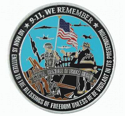 detailed enamel coin