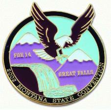 Lapel Pin made of soft enamel