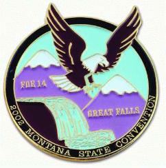 Lapel Pin made of soft enamel