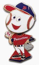 lapel pins - bobble head