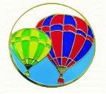 lapel pins - etched enamel